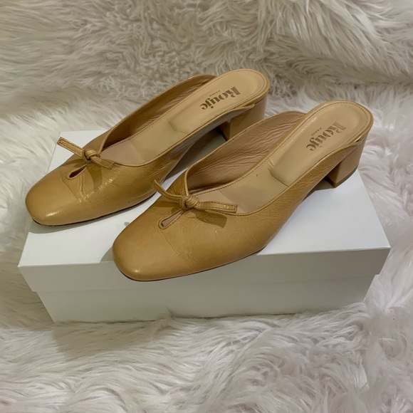Rouje Ingrid Mules US size 7 (French 38) - Picture 7 of 10